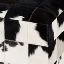 Victorian Hair on Hide Cube Ottoman by Butler Specialty Company