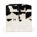 Victorian Hair on Hide Cube Ottoman by Butler Specialty Company