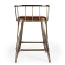 Coriander Iron and Leather 25" Counter Stool by Butler Specialty Company