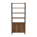 Drake 73" Two Door Walnut Bookcase Etagere by Butler Specialty Company
