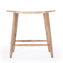 Tristan 24.75 in. Seat Height Wood and Woven Cane Backless Counter Stool by Butler Specialty Company
