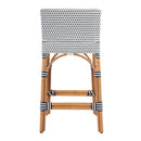 Serienna 24.5 in. Seat Height Rectangular  Rattan Low Back Counter Stool by Butler Specialty Company