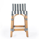 Serienna 24.5 in. Seat Height Rectangular  Rattan Low Back Counter Stool by Butler Specialty Company
