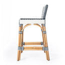 Serienna 24.5 in. Seat Height Rectangular  Rattan Low Back Counter Stool by Butler Specialty Company
