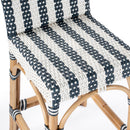 Serienna 24.5 in. Seat Height Rectangular  Rattan Low Back Counter Stool by Butler Specialty Company