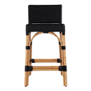 Serienna 24.5 in. Seat Height Rectangular  Rattan Low Back Counter Stool by Butler Specialty Company