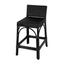 Serienna 24.5 in. Seat Height Rectangular  Rattan Low Back Counter Stool by Butler Specialty Company
