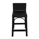 Serienna 24.5 in. Seat Height Rectangular  Rattan Low Back Counter Stool by Butler Specialty Company