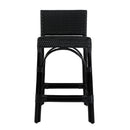 Serienna 24.5 in. Seat Height Rectangular  Rattan Low Back Counter Stool by Butler Specialty Company