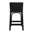 Serienna 24.5 in. Seat Height Rectangular  Rattan Low Back Counter Stool by Butler Specialty Company