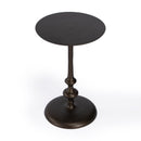 Ivanna 11.75 in. W Round All Metal Pedestal Base End Table by Butler Specialty Company