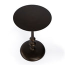 Ivanna 11.75 in. W Round All Metal Pedestal Base End Table by Butler Specialty Company