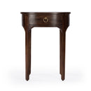 Alinia 18.5 in. W Oval Wood 1 Drawer End Table by Butler Specialty Company