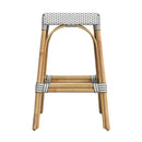 Robias 30 in. Seat Height Rectangular Rattan Backless Bar Stool by Butler Specialty Company