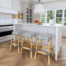 Robias 30 in. Seat Height Rectangular Rattan Backless Bar Stool by Butler Specialty Company