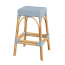 Robias 30 in. Seat Height Rectangular Rattan Backless Bar Stool by Butler Specialty Company