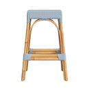 Robias 30 in. Seat Height Rectangular Rattan Backless Bar Stool by Butler Specialty Company