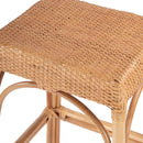 Robias 30 in. Seat Height Rectangular Rattan Backless Bar Stool by Butler Specialty Company