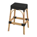 Robias 30 in. Seat Height Rectangular Rattan Backless Bar Stool by Butler Specialty Company