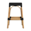 Robias 30 in. Seat Height Rectangular Rattan Backless Bar Stool by Butler Specialty Company
