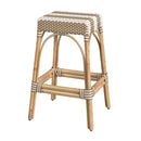 Robias 30 in. Seat Height Rectangular Rattan Backless Bar Stool by Butler Specialty Company