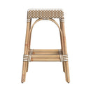 Robias 30 in. Seat Height Rectangular Rattan Backless Bar Stool by Butler Specialty Company