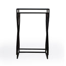 Demi Rectangular Mirror and Metal Modern Set of 2 Nesting Tables by Butler Specialty Company