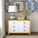 Corfu 44 in. W Rectangular Rattan 6 Drawer Double Dresser by Butler Specialty Company