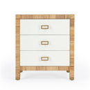 Corfu 25 in. W Rectangular Rattan 3 Drawer Nightstand by Butler Specialty Company