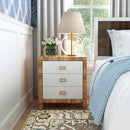 Corfu 25 in. W Rectangular Rattan 3 Drawer Nightstand by Butler Specialty Company
