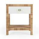Corfu 24 in. W Rectangular Rattan 1 Drawer Nightstand with Lower Open Shelf by Butler Specialty Company