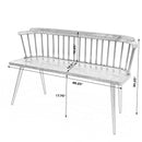 Tempe 51.25 in. W Rectangular Wood Spindle Back Accent Bench by Butler Specialty Company
