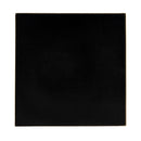 Imogen 12 in. W Square Iron and Granite Side Table with Lower Open Shelf by Butler Specialty Company