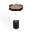 Shen 12 in. W Round Pedestal Side Table by Butler Specialty Company