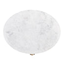 Ellen 18.25 in. W Oval Marble and Wood 1 Drawer Nightstand by Butler Specialty Company