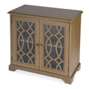 Lee 31 in. W Rectangular Wood and Glass 2 Door Accent Storage Cabinet by Butler Specialty Company