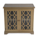Lee 31 in. W Rectangular Wood and Glass 2 Door Accent Storage Cabinet by Butler Specialty Company