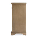 Lee 31 in. W Rectangular Wood and Glass 2 Door Accent Storage Cabinet by Butler Specialty Company