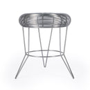 Allen 15 in. W Round Metal Decorative Wire Side Table by Butler Specialty Company