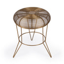 Allen 15 in. W Round Metal Decorative Wire Side Table by Butler Specialty Company