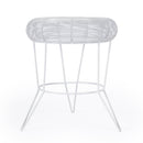 Allen 15 in. W Round Metal Decorative Wire Side Table by Butler Specialty Company