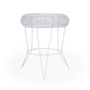 Allen 15 in. W Round Metal Decorative Wire Side Table by Butler Specialty Company
