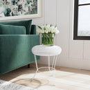 Allen 15 in. W Round Metal Decorative Wire Side Table by Butler Specialty Company