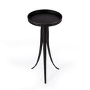 Monique 12 in. W Round Metal Pedestal Side Table by Butler Specialty Company