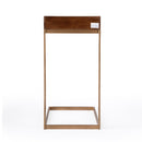 Alec 13.75 in. W Rectangular Wood and Metal 1 Drawer C-Shaped End Table by Butler Specialty Company
