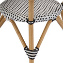 Tobias 30 in. W Outdoor Round Rattan and Metal Bistro Table by Butler Specialty Company