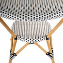 Tobias 30 in. W Outdoor Round Rattan and Metal Bistro Table by Butler Specialty Company