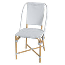 Tobias 18.5 in. Seat Height Outdoor Rattan and Metal  Dining Side Chair by Butler Specialty Company