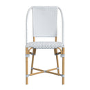 Tobias 18.5 in. Seat Height Outdoor Rattan and Metal  Dining Side Chair by Butler Specialty Company