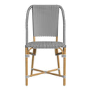 Tobias 18.5 in. Seat Height Outdoor Rattan and Metal  Dining Side Chair by Butler Specialty Company